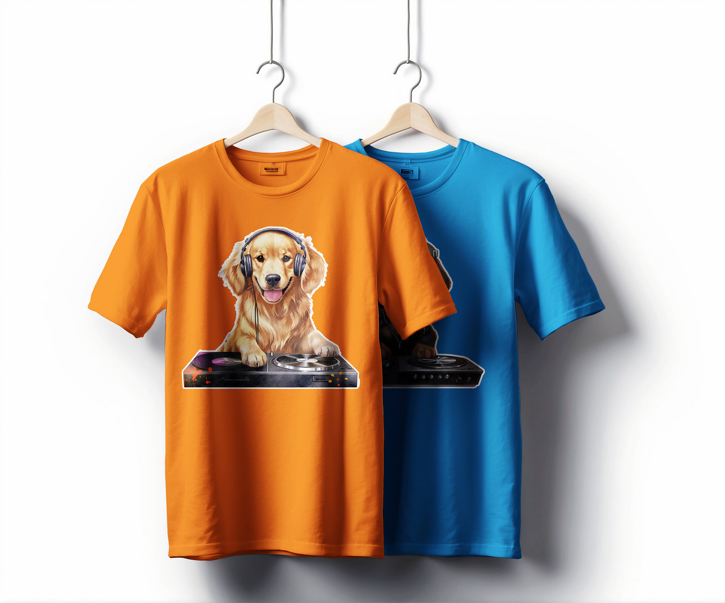 DJ Pupz - Golden Retriever T-Shirt