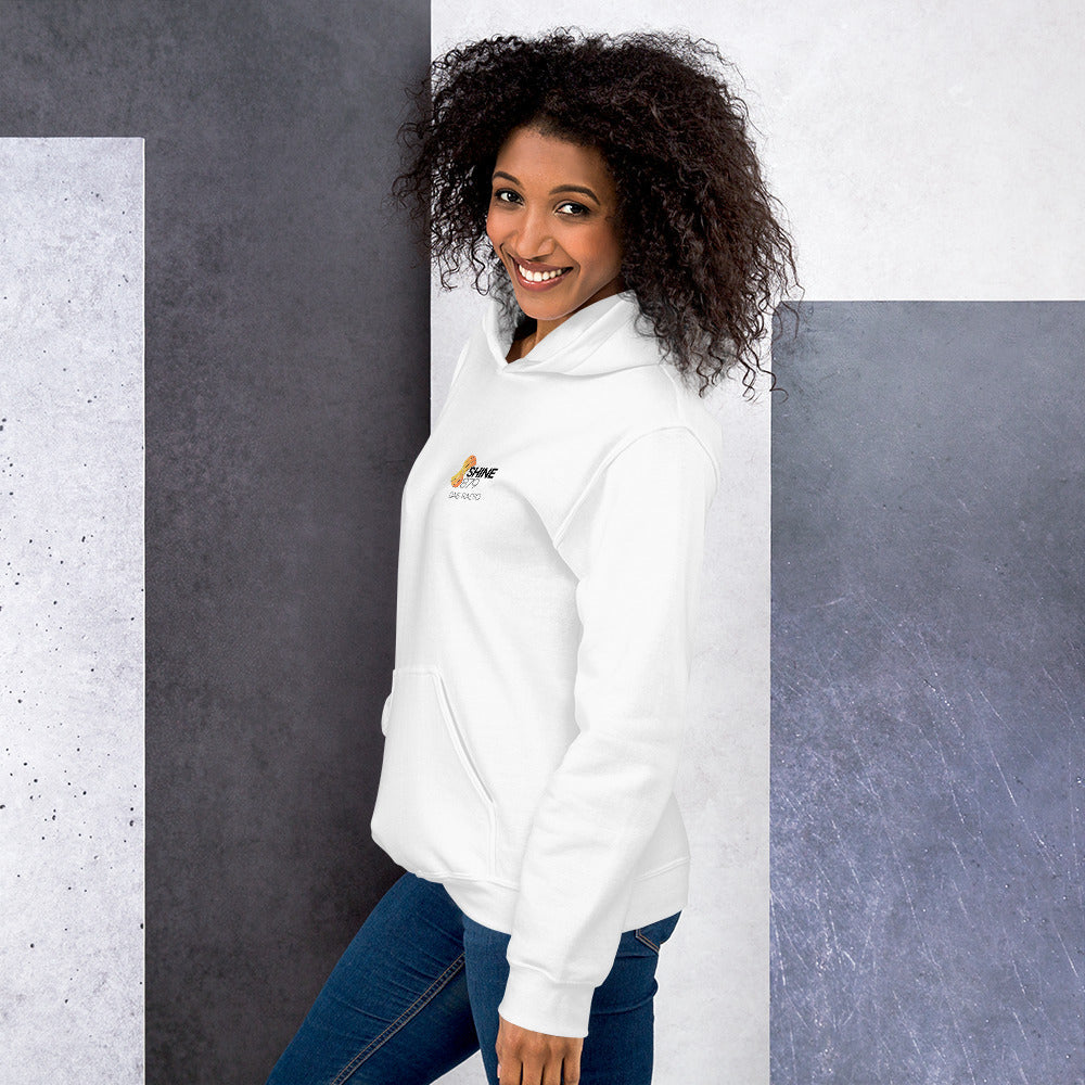 Shine DAB Unisex Hoodie - White