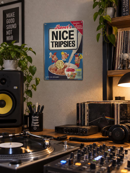 Nice Tripsies - Printed Metal