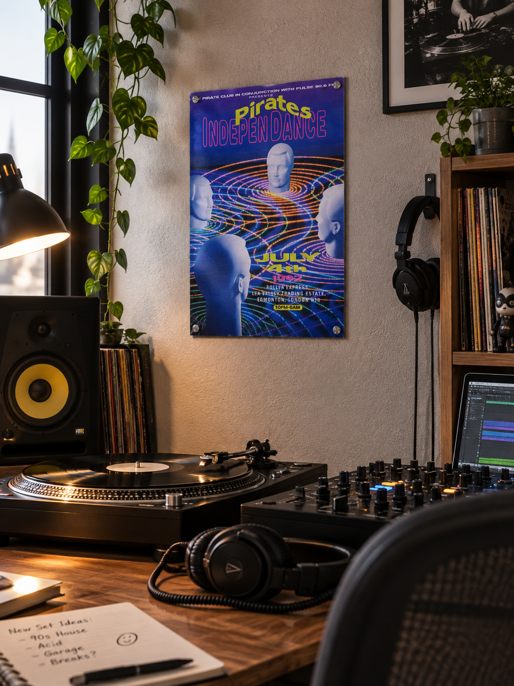 Pirates IndepenDance - Printed Metal